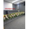 گل مصنوعی برای سالن همایش ستاد مبارزه با پولشویی
